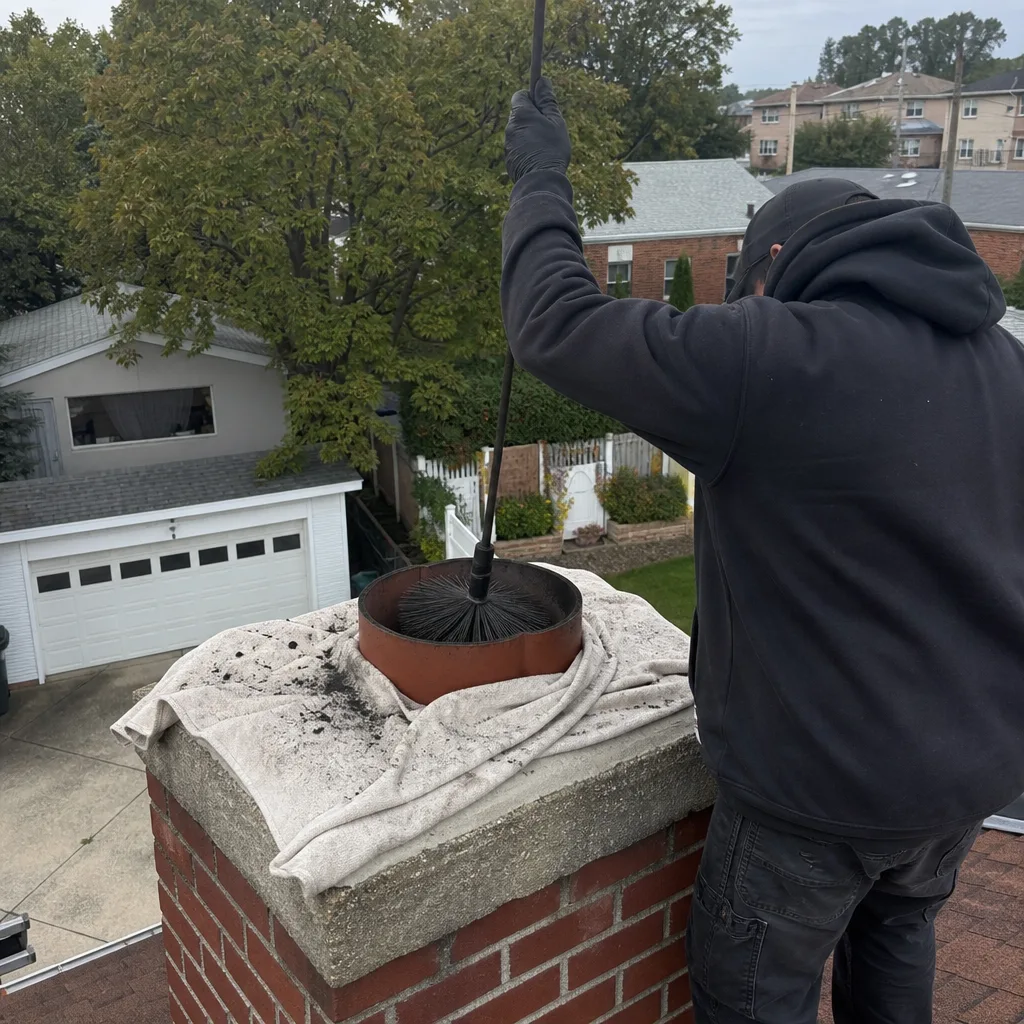 Chimney Cap & Crown Installation